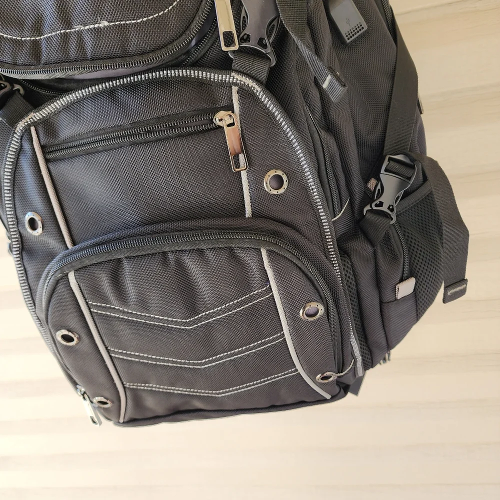Laptop backpack big XL spacious unisex